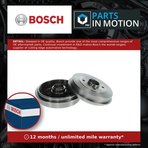 Brake drums fits - brake, (pair)