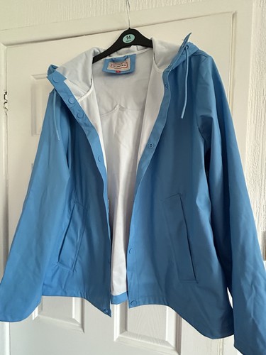 Hunter blue raincoat size - hunter,