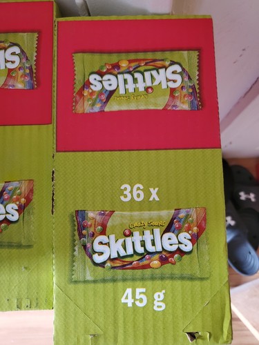 Skittles crazy sours 45g 36 - skittles,