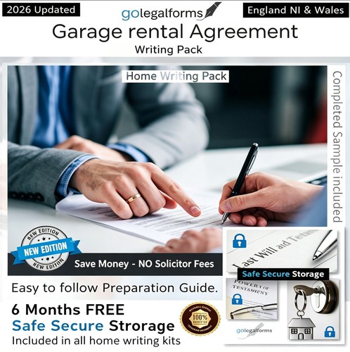 Garage rental agreement - agreement,