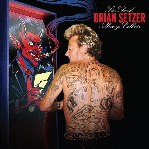Brian setzer the devil always - setzer,