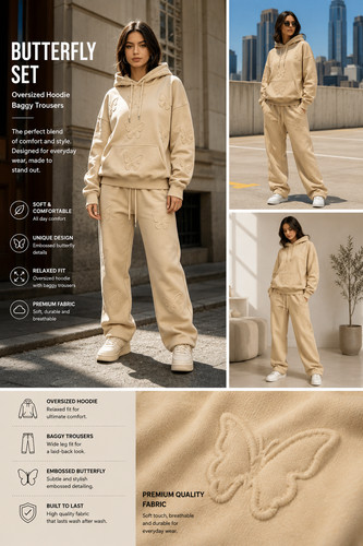 Women tracksuit butterfly - women,s,