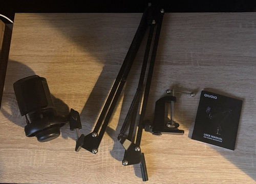 Qiuoio metal microphone - qiuoio, boom