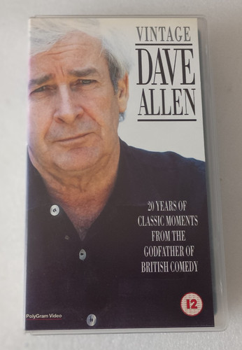 Vintage dave allen vhs - dave, tape