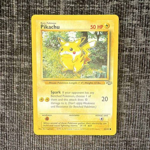 Pokémon tcg pikachu jungle - pokémon,