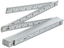 2 METRE LONG FOLDING RULER CARPENTERS METRIC IMPERIAL DIY RULE TOOL YARD STICK