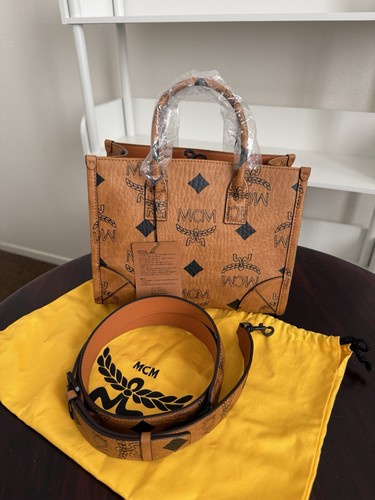 Mcm visetos tote bag unisex - visetos,