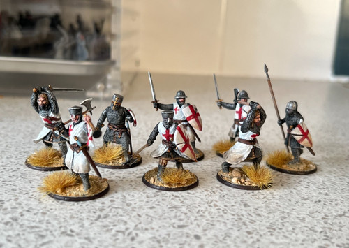 Victrix medieval templar - 8x,