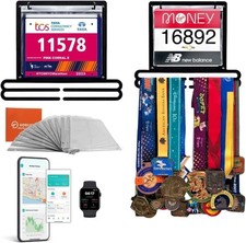 Race Bib & Medal Display –