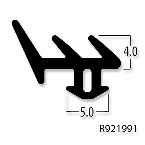 Black gasket double glazing - black, e