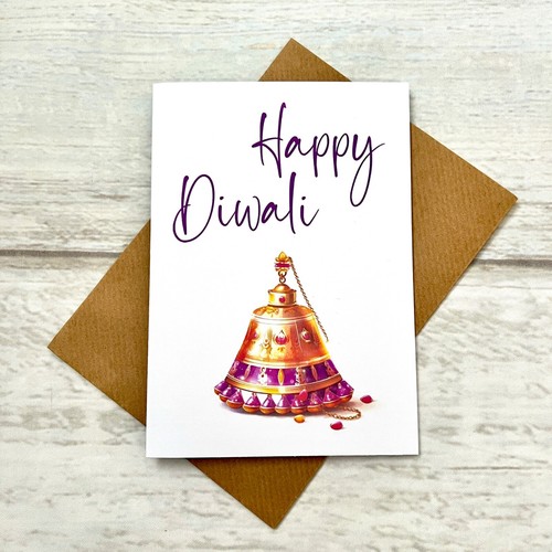 Happy diwali greeting - diwali, card