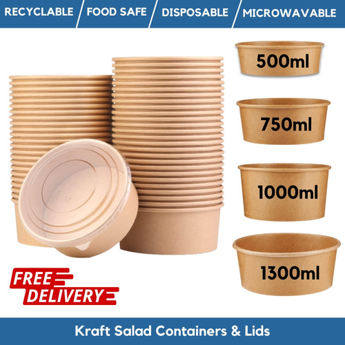 Kraft deli bowls - kraft, disposable