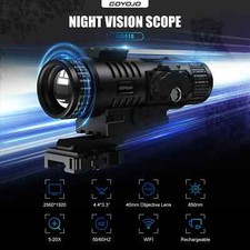 Night Vision Scope 2560x1920 Digital Hunting Telescopes HD 5-20X Thermal Camera