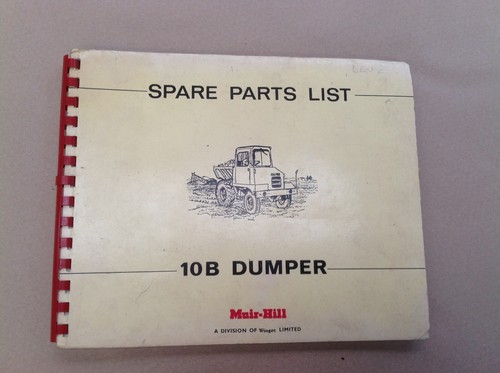 Muir hill 10b dumper spare - -,