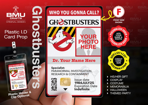 Personalized ghostbusters - personalized, id