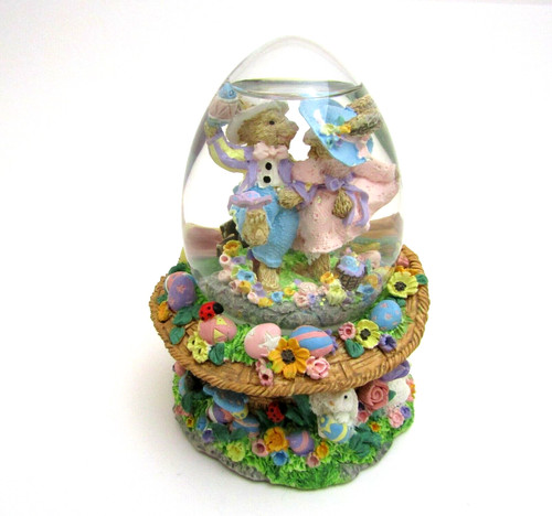 Easter bunnies snow - easter,
