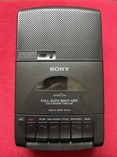 Sony Full Auto Shut-off Cassette-corder (Black) TCM-939 For Parts Not Working