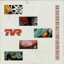 TVR Range 1990 UK Market Foldout Sales Brochure S3, V8S, 450SE, Griffith, Tuscan