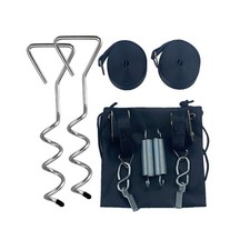Awning Tie Down Kit Black For