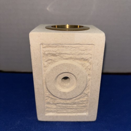 Stone oil burner - stone, burner-square