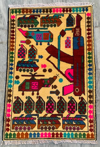 Afghan oriental handmade rug - handmade,