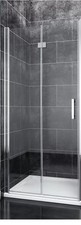 Bi Fold/Pivot Shower Enclosure Door Frameless Walk In Cubicle Glass Screen Panel