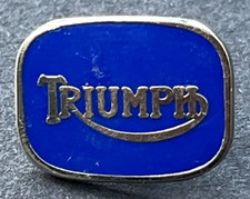 MOTORCYCLE Pin Badge TRIUMPH