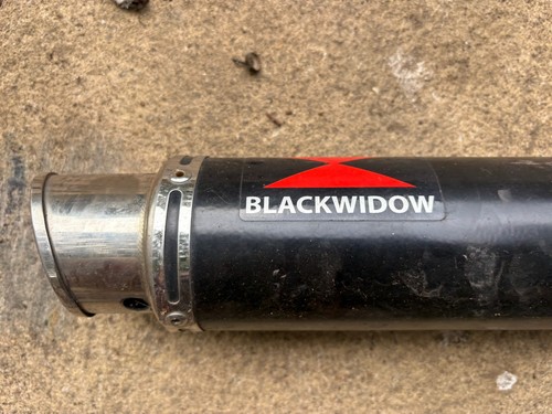 Black widow exhaust z750 - exhaust,