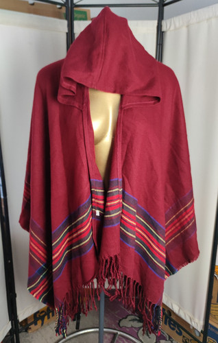 Poncho cape hooded one - cape,