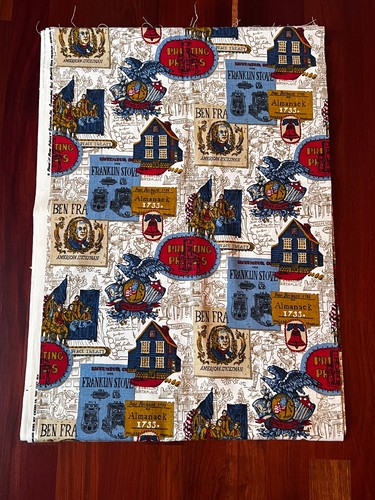 Vintage fabric house - fabric,