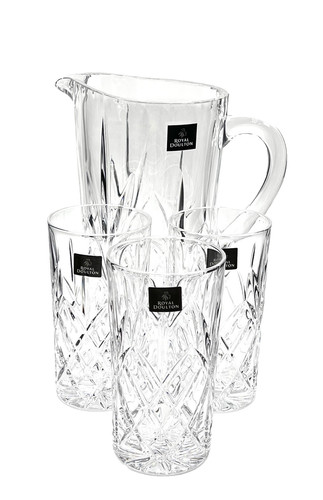 Royal doulton crystal jug - royal,