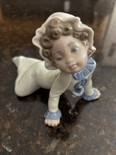 Retired lladro baby pacifier - retired,