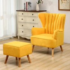 Wingback Tub Chair Fabric