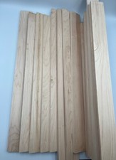 Maple hardwood timber planed