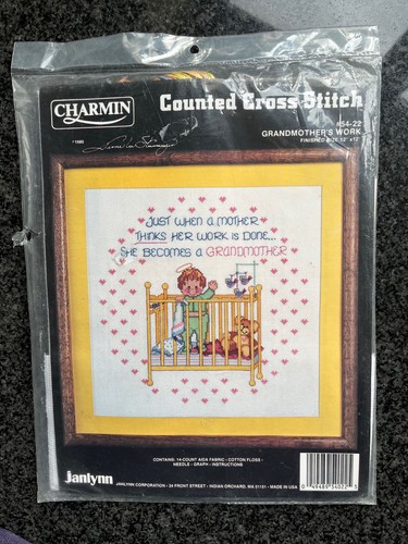 Vintage counted cross - vintage,