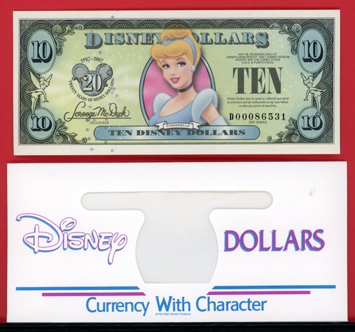 Disney dollar cinderella - disney,