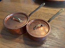 Mauviel Copper Pot Set (2)