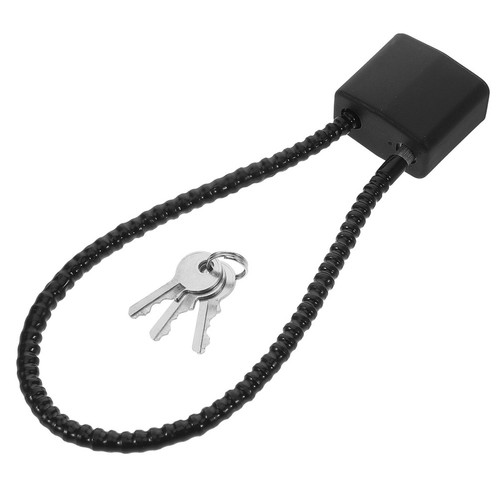 Cable padlock with - with, 3