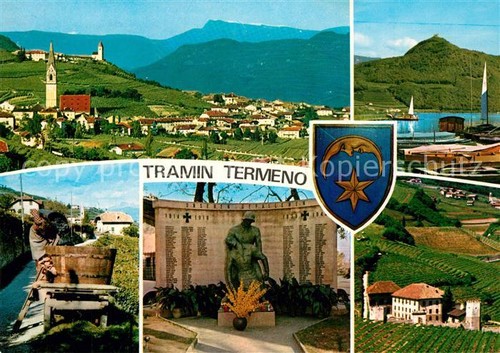 Tramin wine route panorama - tramin,