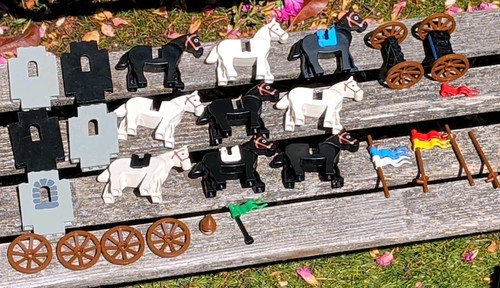 Lego castle crusader - lego, horses