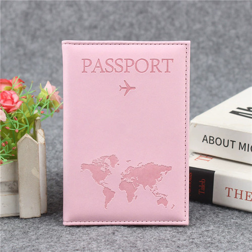 Leather passport cover - leather,