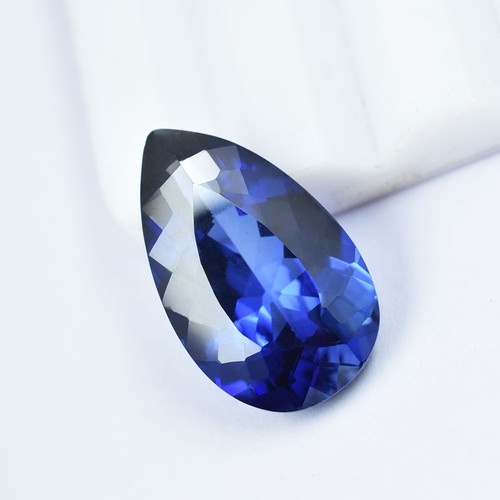 Blue tanzanite pear cut 50 - tanzanite,