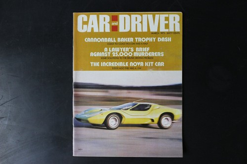 Car and driver march - driver, nova
