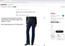 Levi Signature Dark Wash Denim