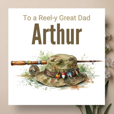 Personalised Fishing Fathers
