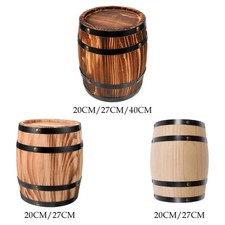 Oak Wine Barrel Port Keg Retro