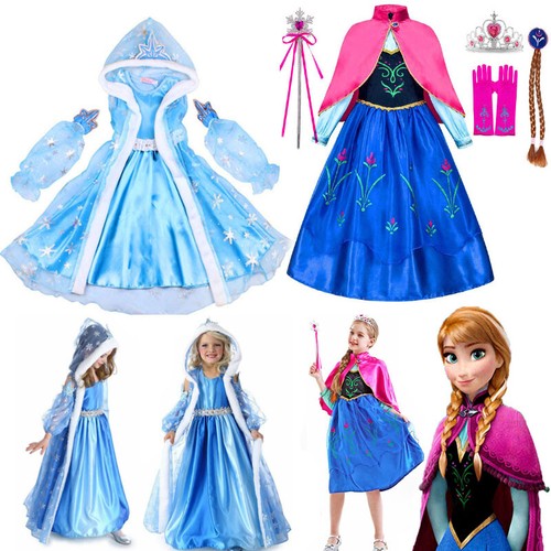 Kids girls anna elsa - girls, princess