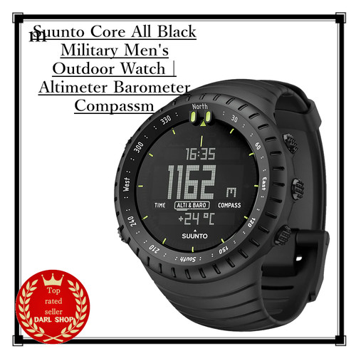 Suunto core all black - suunto, military