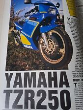 WHAT BIKE  YAMAHA TZR250, HONDA NSR 125R, KAWASAKI  KMX125,  YAMAHA  600 TESTED