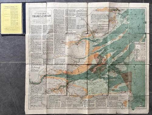 Chart the thames estuary - chart,